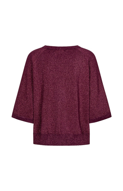 Trui Raglan Lurex Beet W26.07708