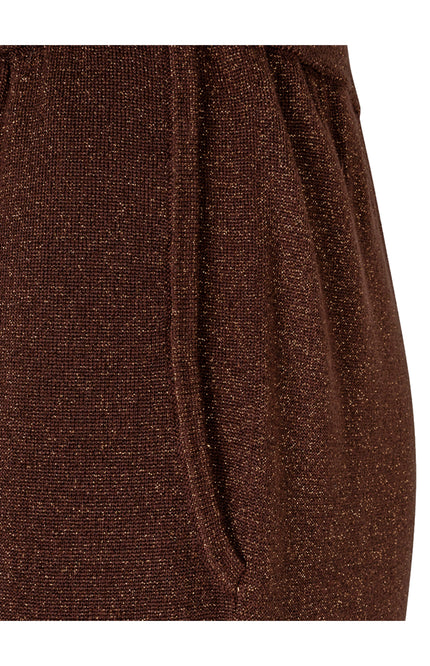 Broek Lurex Coffee W26.07710