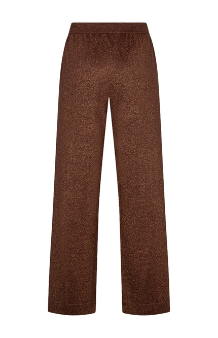 Broek Lurex Coffee W26.07710