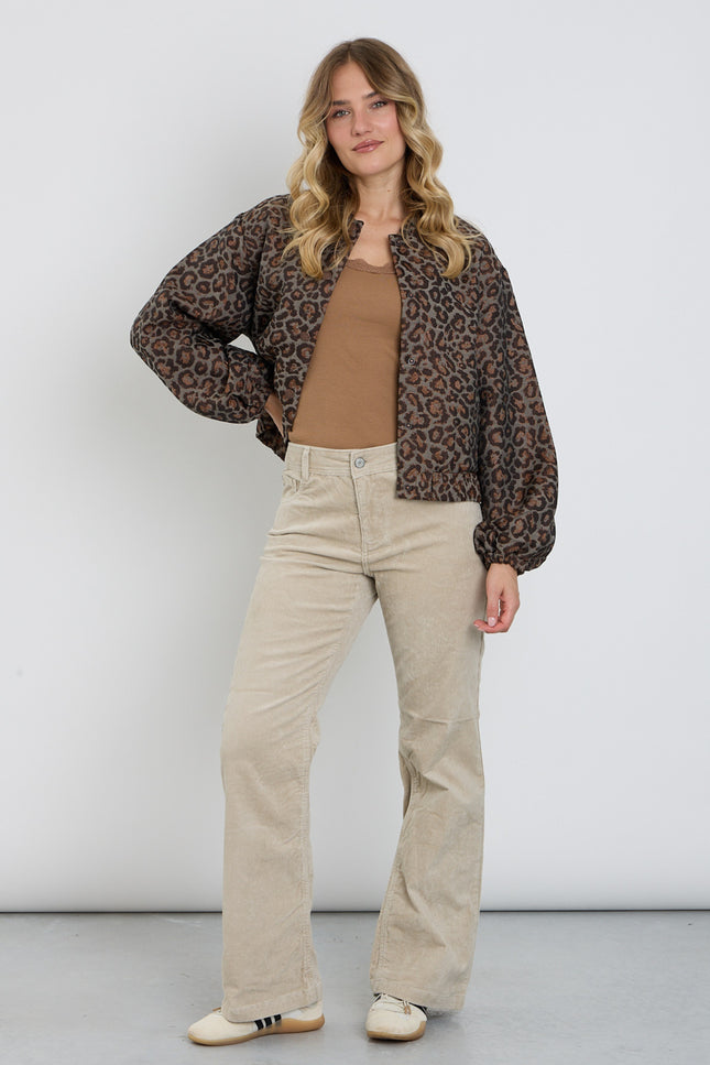 Broek Bibette Cord Stone SRB5083 L32