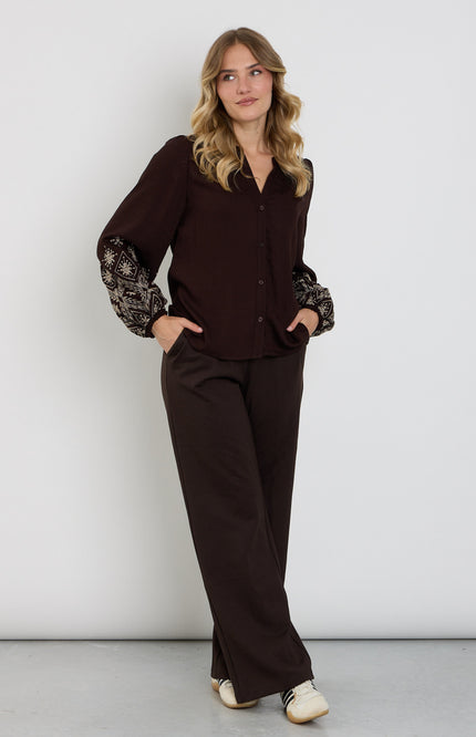 Broek Colette Punta Espresso SRB5144 L33
