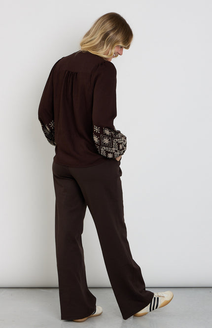 Broek Colette Punta Espresso SRB5144 L33