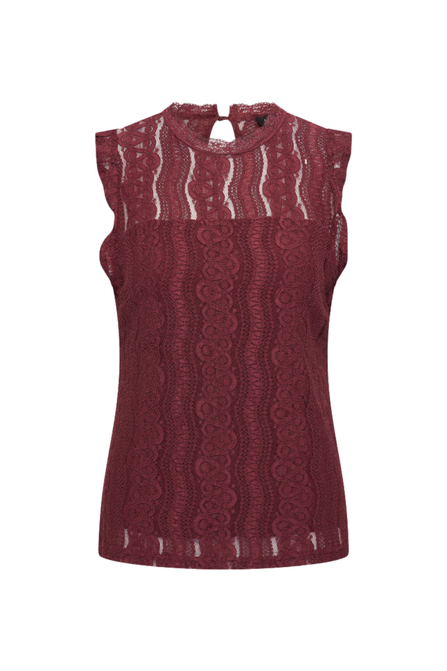 Travel Top Kant Burgundy 202486
