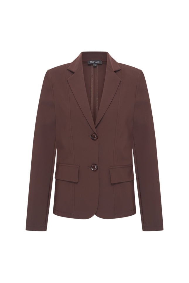 Bonded Travel Blazer Espresso 202646