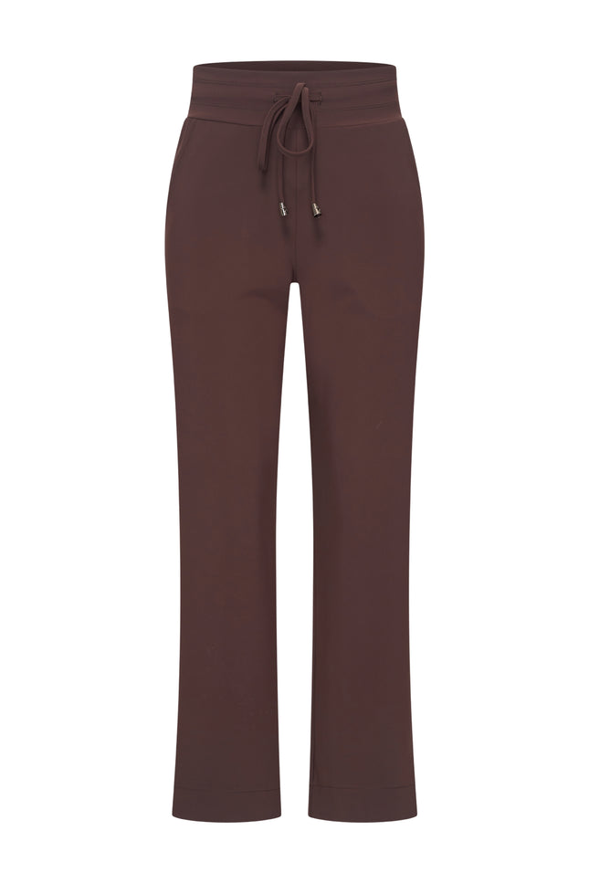 Bonded Travel Broek Espresso 202753B