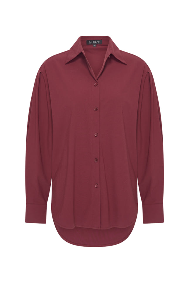 Travel Blouse Light Burgundy 202863