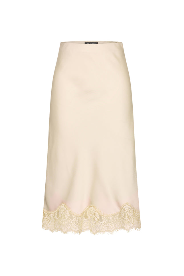 Rok Satin Lace Sand 202908