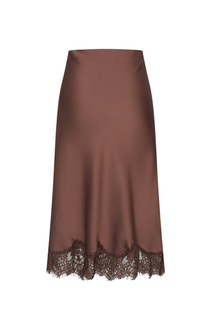 Rok Satin Lace Chestnut 202908