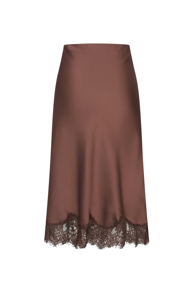 Rok Satin Lace Chestnut 202908