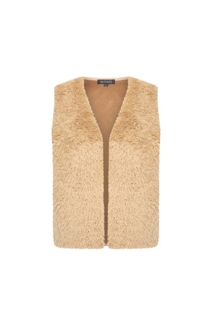Gilet Fur Sand 202902