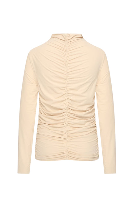 Travel Top Wrinckle Light Sand 202895L