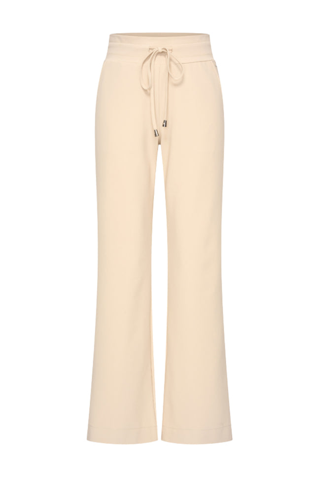 Bonded Travel Broek Flared Sand 202631