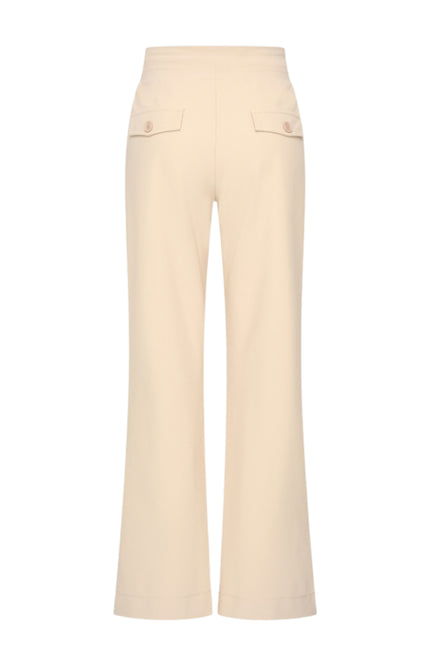Bonded Travel Broek Flared Sand 202631