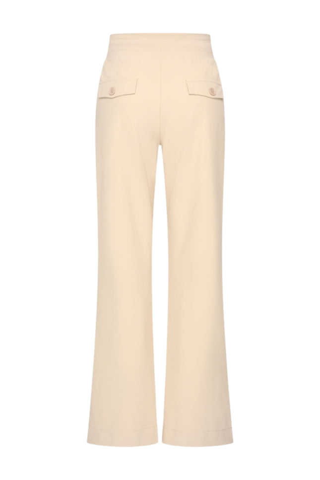 Travel Broek Flared Sand 202089