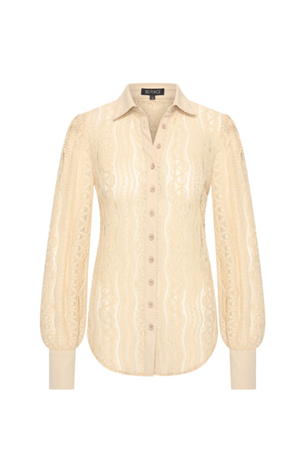 Travel Blouse Kant Sand 202352