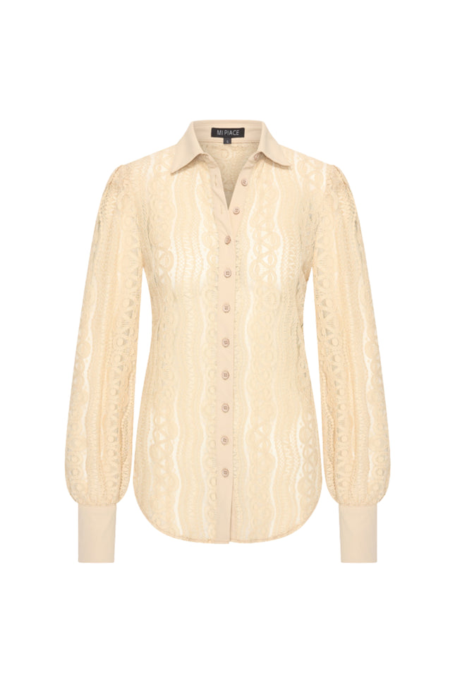 Travel Blouse Kant Sand 202352