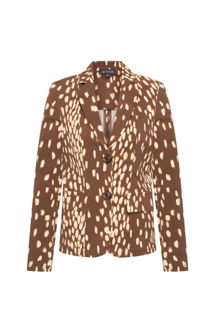 Travel Blazer Bambi Print Chestnut 202015