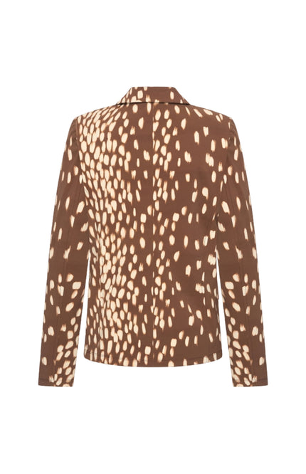 Travel Blazer Bambi Print Chestnut 202015