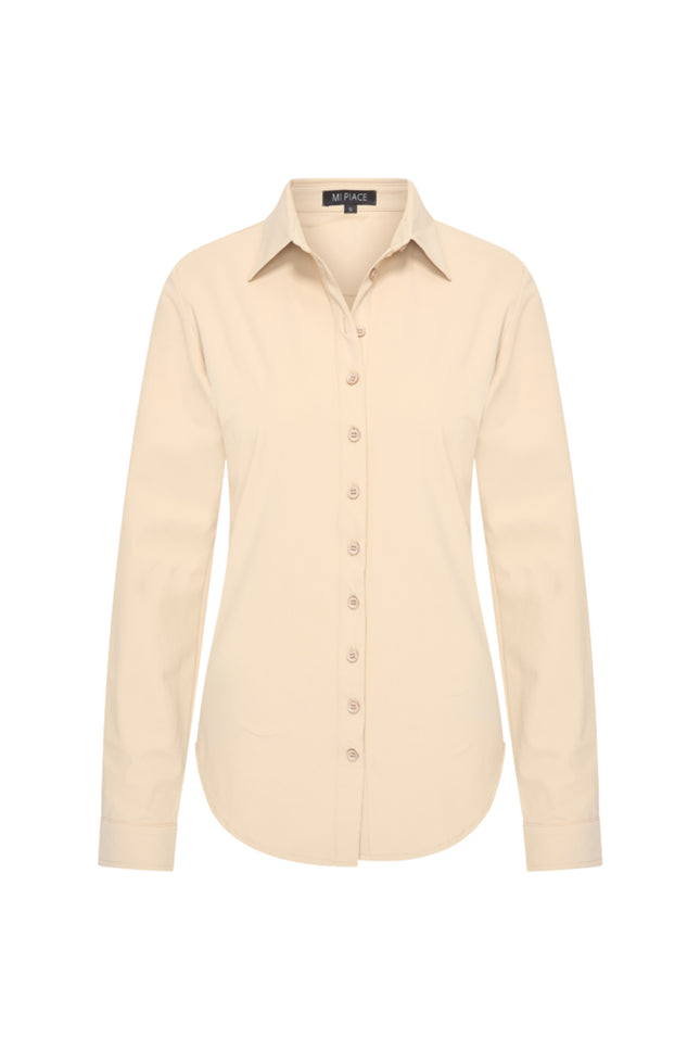 Travel Blouse Sand 60840