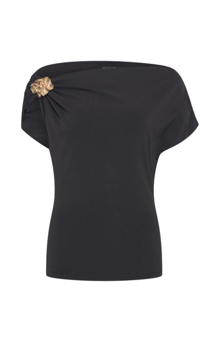 Travel Top Broche Black 202957
