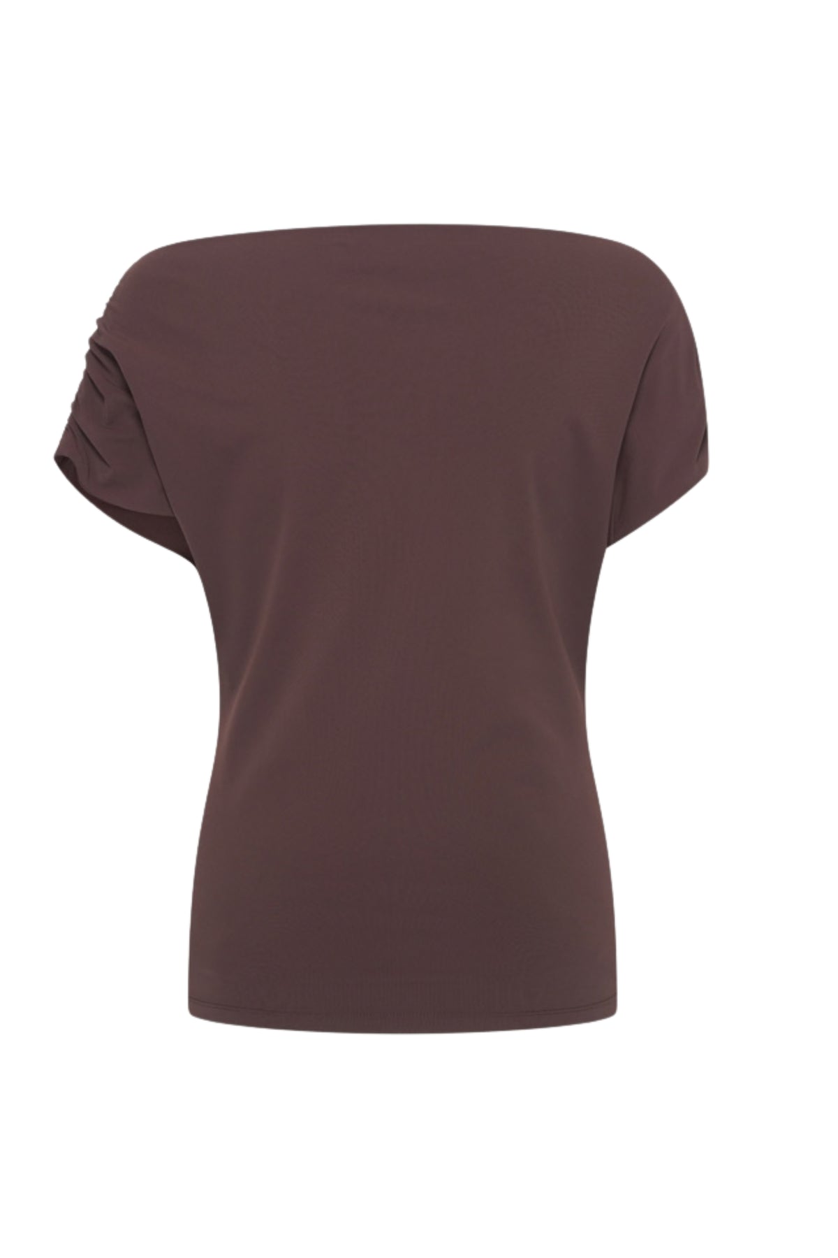 Mi Piace Travel Top Broche Espresso met roos ontwerp, elegante accessoire voor kleding of tassen.