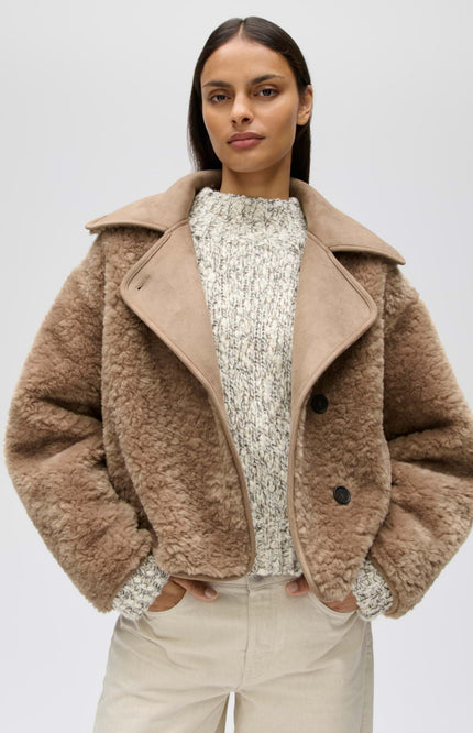 Jacket Hafira Light Mocca