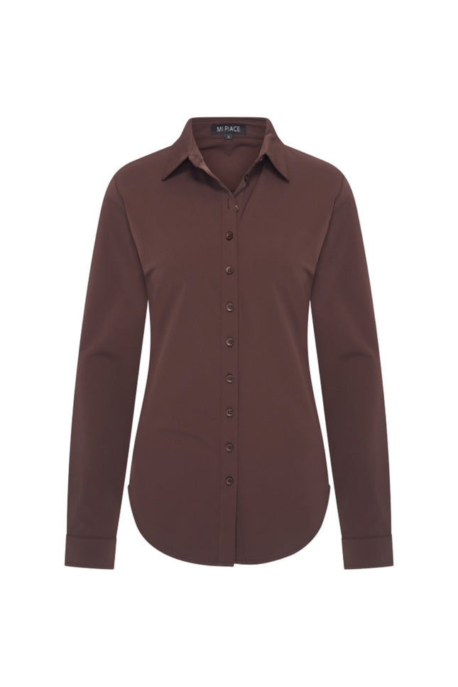 Travel Blouse Espresso 60840