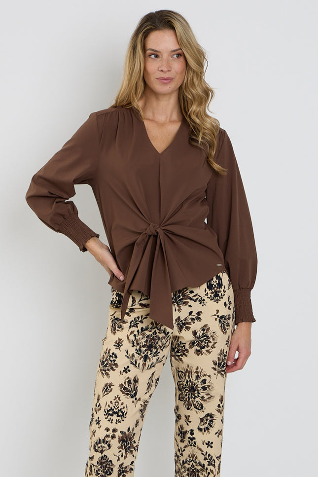 Travel Top Knotted Chestnut 202898