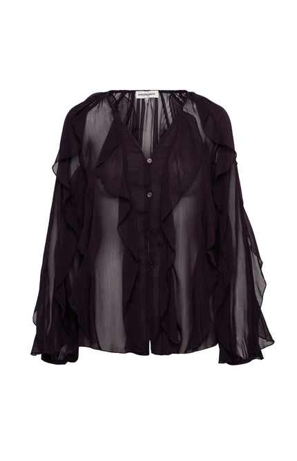Blouse Wies Deep Plum BL462