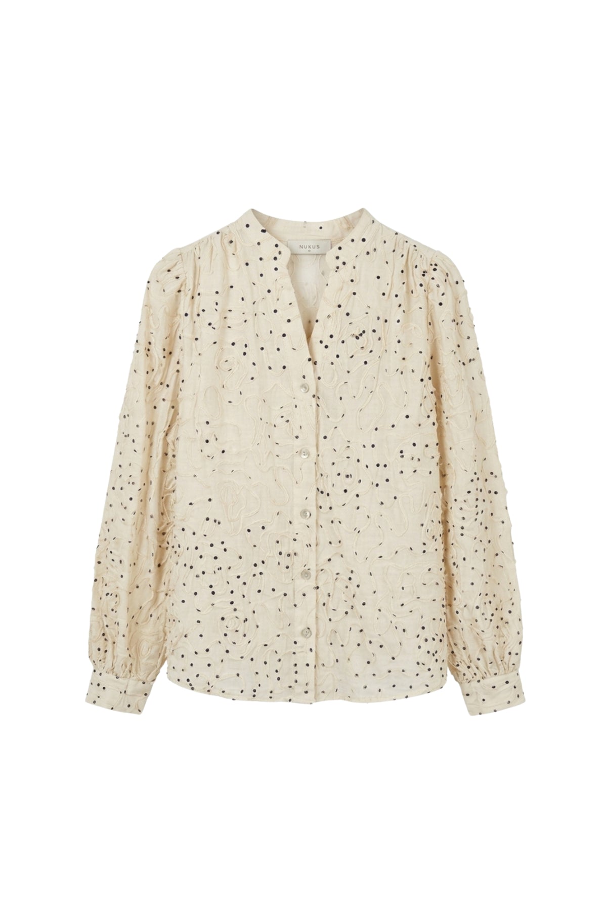 Blouse Lizzy Dots Sand NKF02191