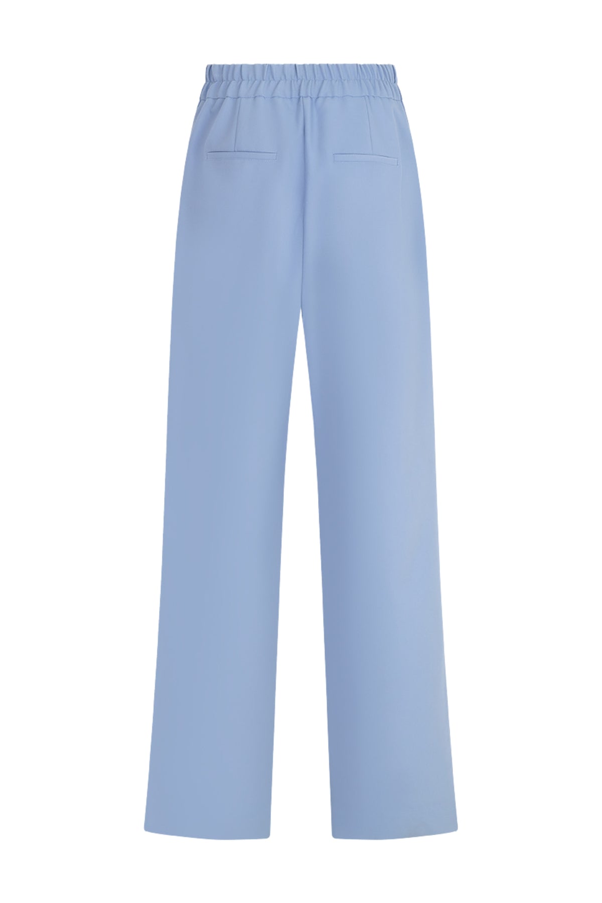 Ibana Penta broek in zachtblauw denim, zichtbaar in een stijlvolle pasvorm
