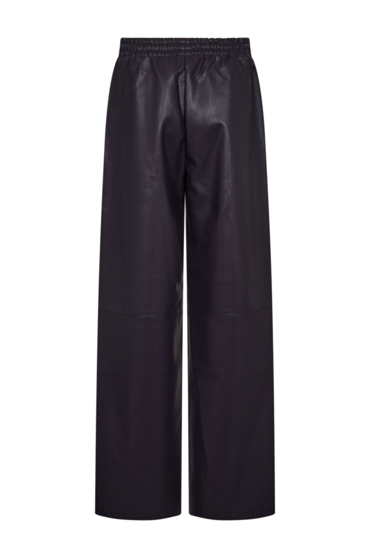 Donkere broek Fqveggy Nightshade van Freequent met een comfortabele pasvorm en stijlvolle uitstraling.
