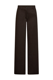 Lichte offwhite broek Fqlanni Mole Star van Freequent met sterrenprint, getoond op een model.