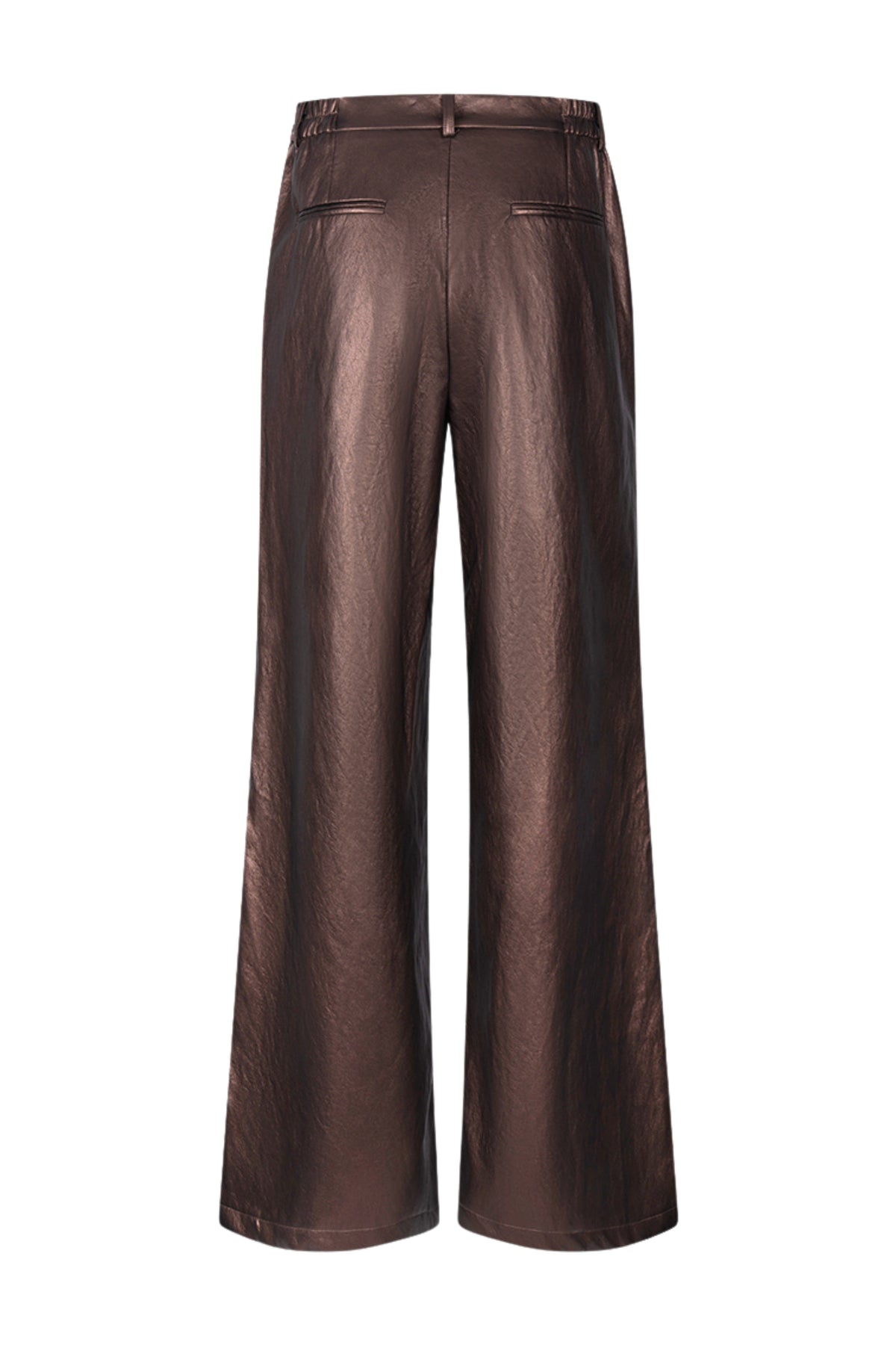 Broek Nukus Bodine Chocolate NKF09104 met comfortabele pasvorm en stijlvol ontwerp, zichtbaar in de afbeelding.