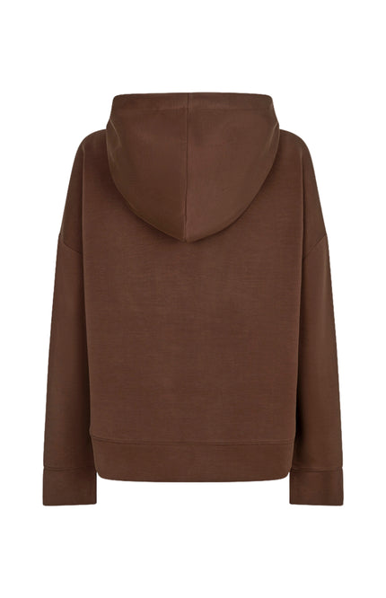 Trui Fancy Buttons Coffee W26.05706
