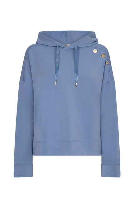 Trui Fancy Buttons Dark Sky Blue W26.05706