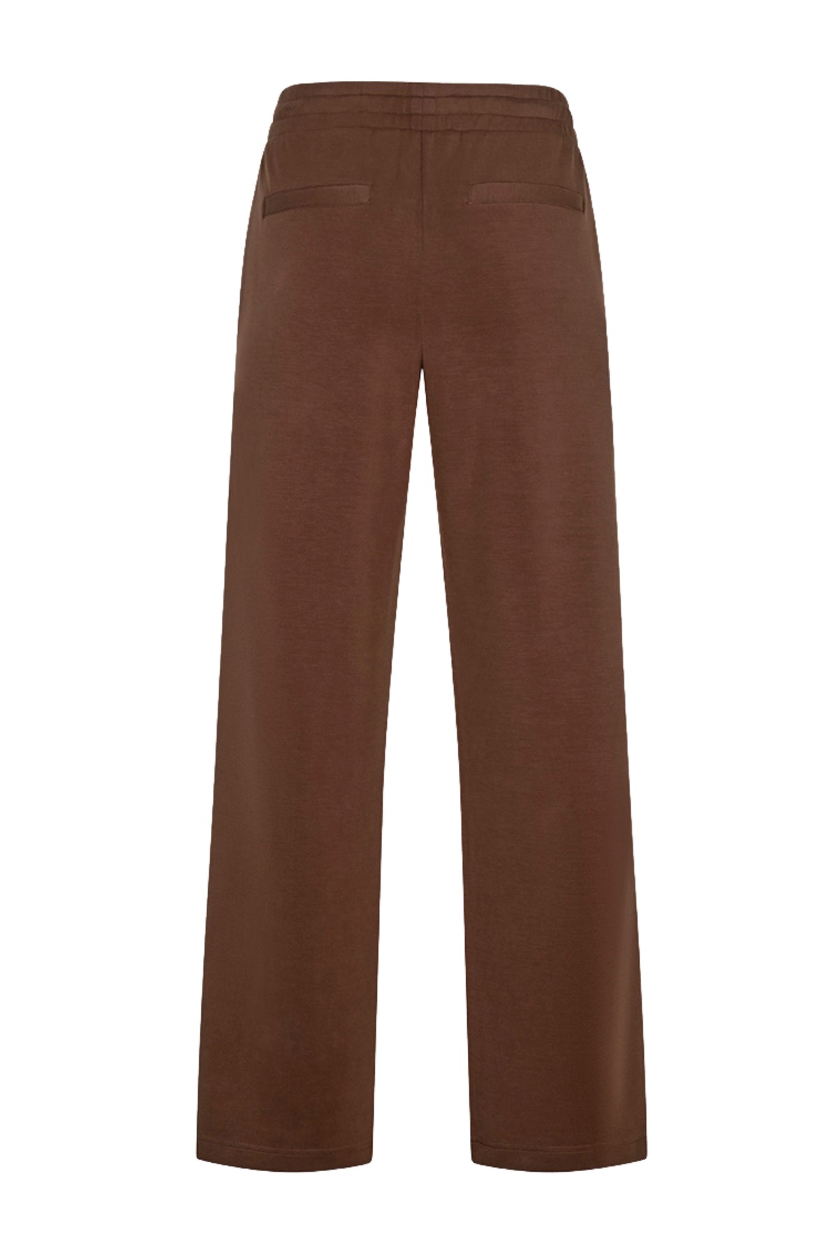 Zwarte modal joggerbroek van EsQualo met comfy pasvorm en elastische taille, geschikt voor casual draagstijl.