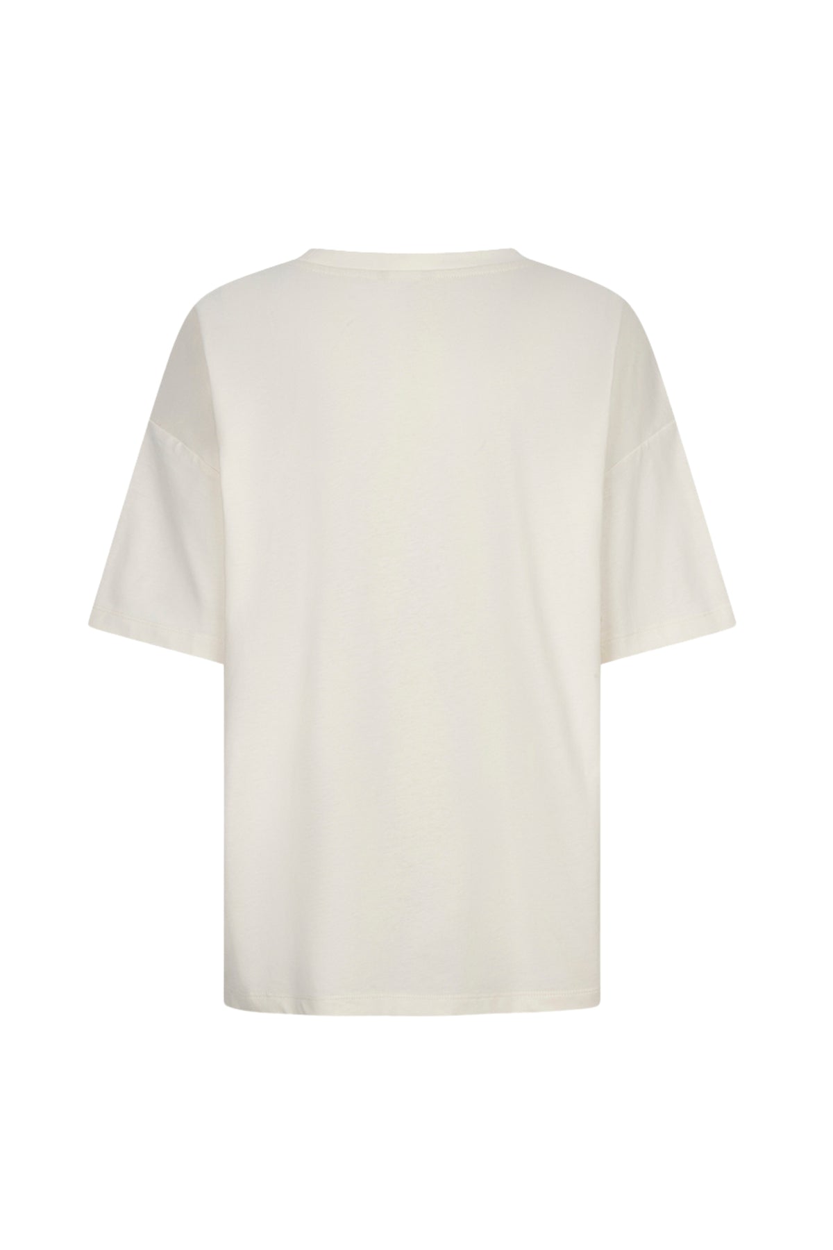 EsQualo Soho Vanilla Coffee T-shirt met ronde hals en korte mouwen, licht en comfortabel voor dagelijks gebruik