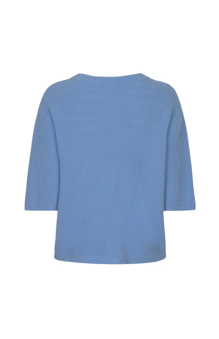 Trui Embroidered Sky Blue W26.07712