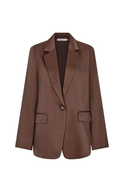 Blazer Shiny Coffee W26.10726