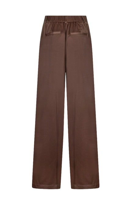 Broek Shiny Coffee W26.10727