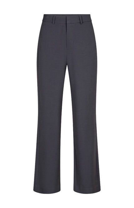 Broek Straight Sidepanels Charcoal W26.10730