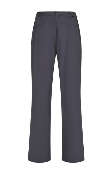 Broek Straight Sidepanels Charcoal W26.10730