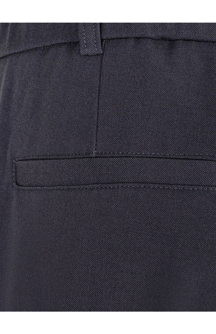 Broek Straight Sidepanels Charcoal W26.10730