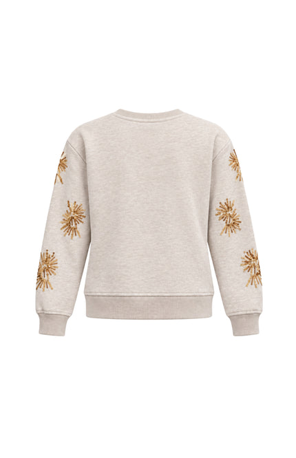 Sweater Goldy Beige Melange 265