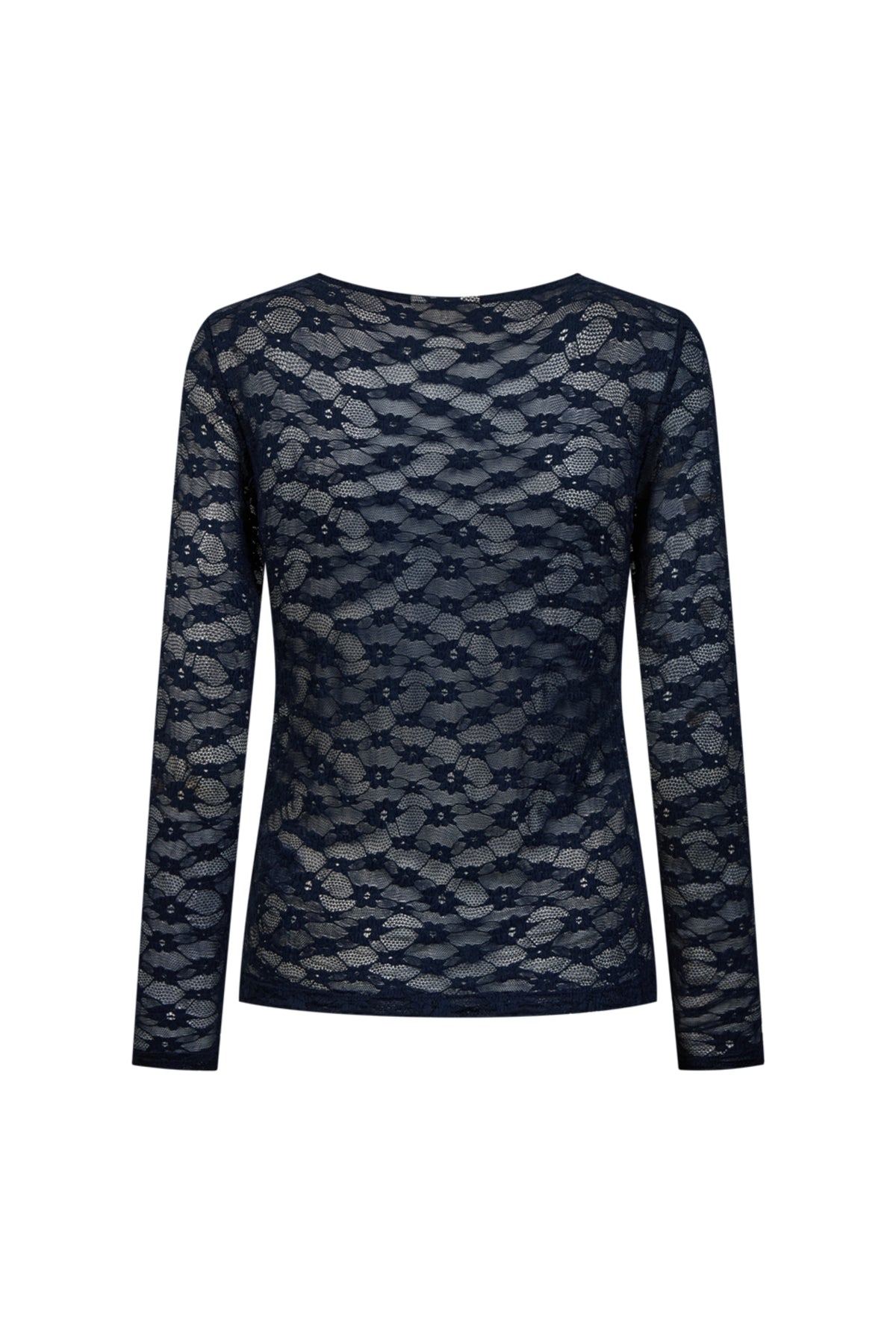 Navy blazer van Freequent, Fqibena Top, getoond in close-up met knoopsluiting en klassieke revers, perfect voor een nette look