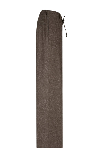 Broek Claudette Fancy Tweed Mud SRB5103 L33