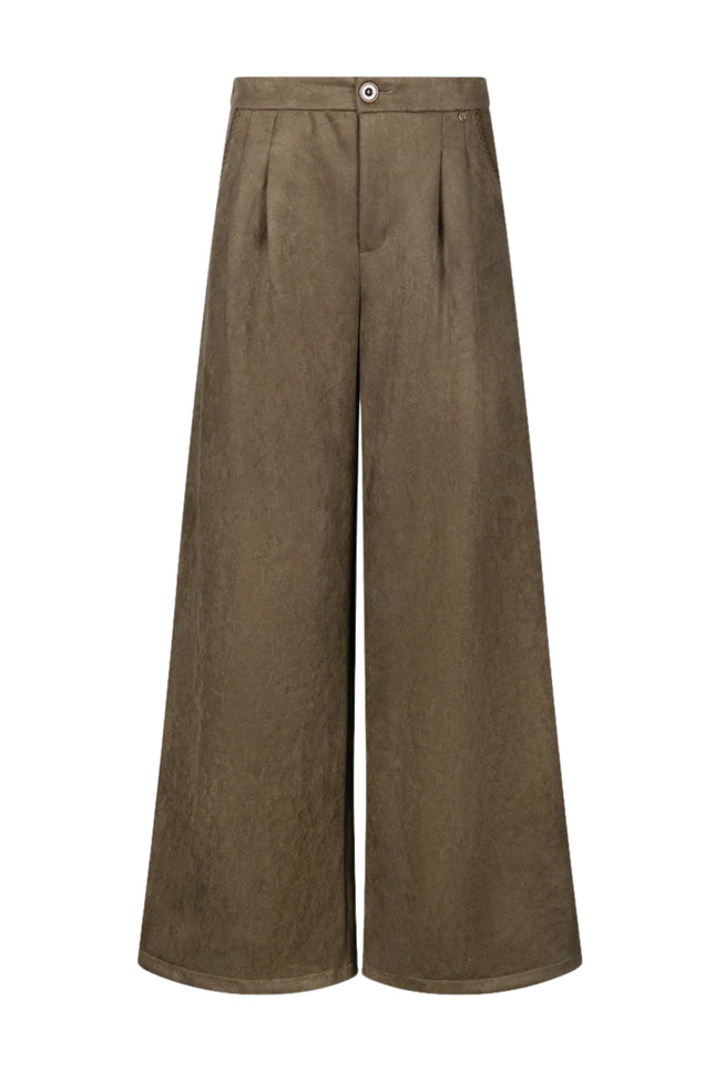 Broek Bodine Suede Moss NKF09103