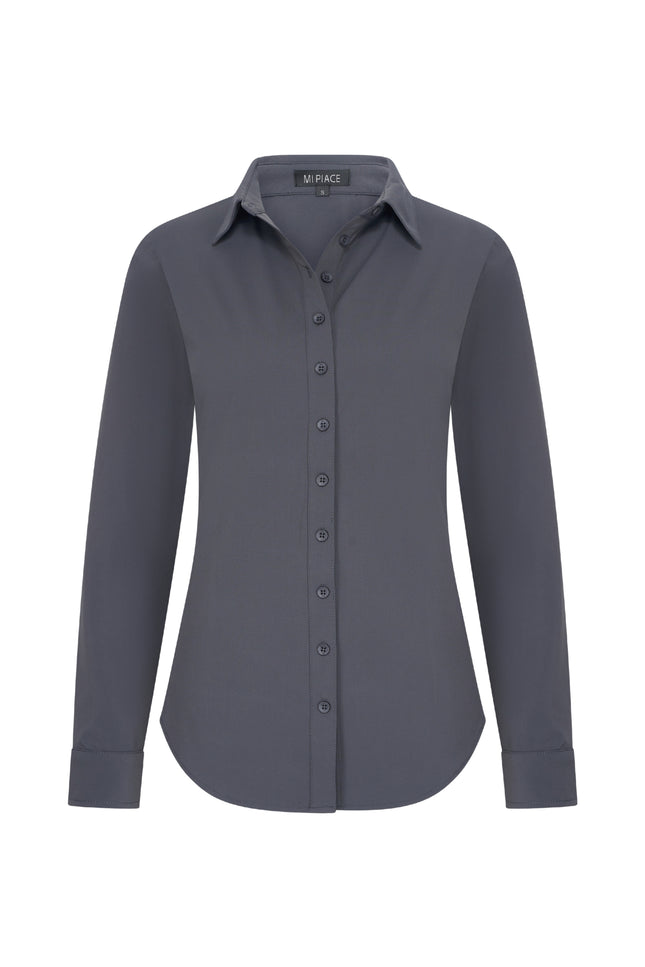 Travel Blouse Dark Grey 60840