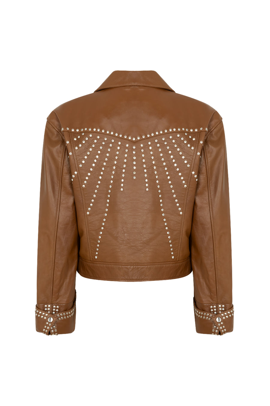 Ibana Juliet Soft Toffee jas met comfortabele pasvorm en zachte textuur, zichtbaar in de afbeelding.